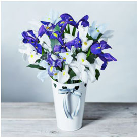 British Iris Vase, £32